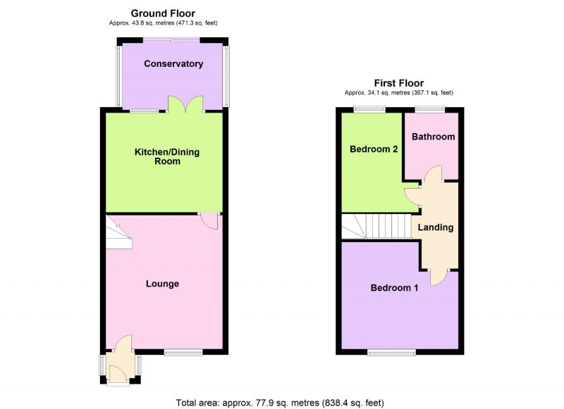 Floorplan for Park View, Hazel Grove, Stockport