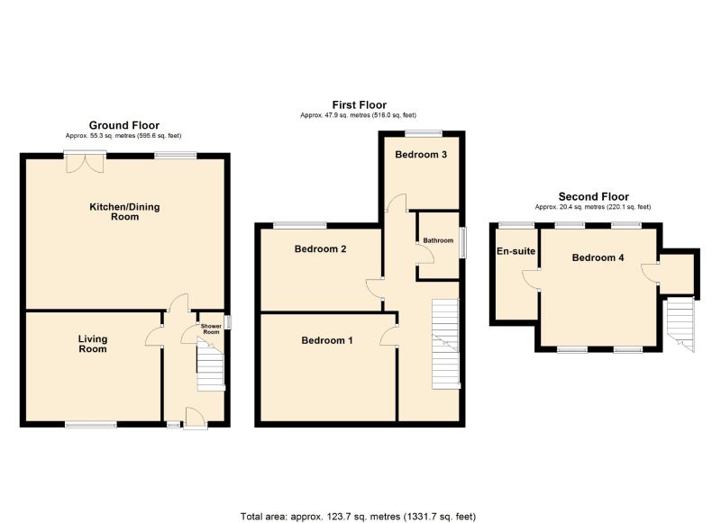Floorplan for Princess Road, Withington, Greater Manchester