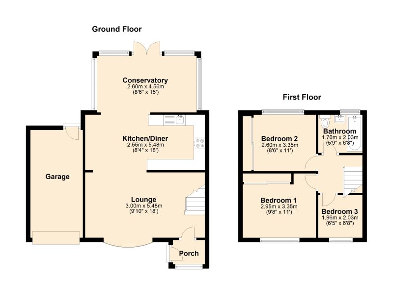 Floorplan for Ardenfield, Denton, Tameside
