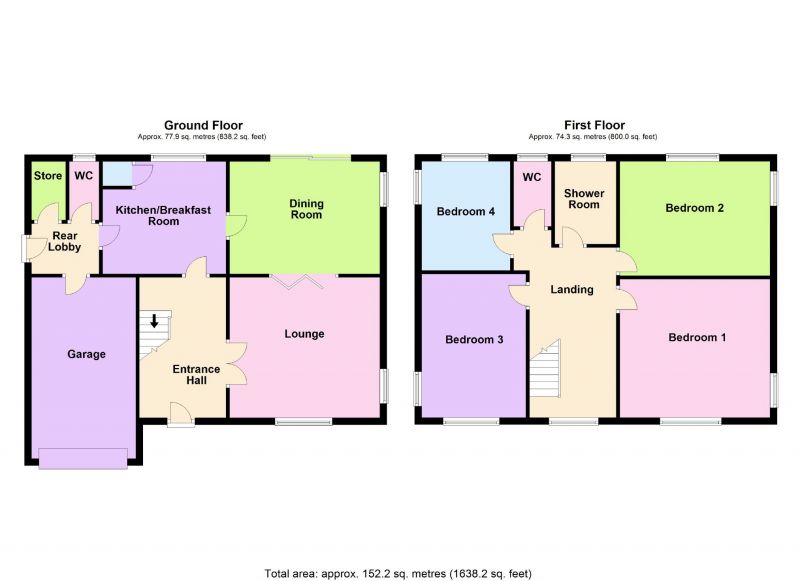Floorplan for Avondale Avenue, Hazel Grove, Stockport