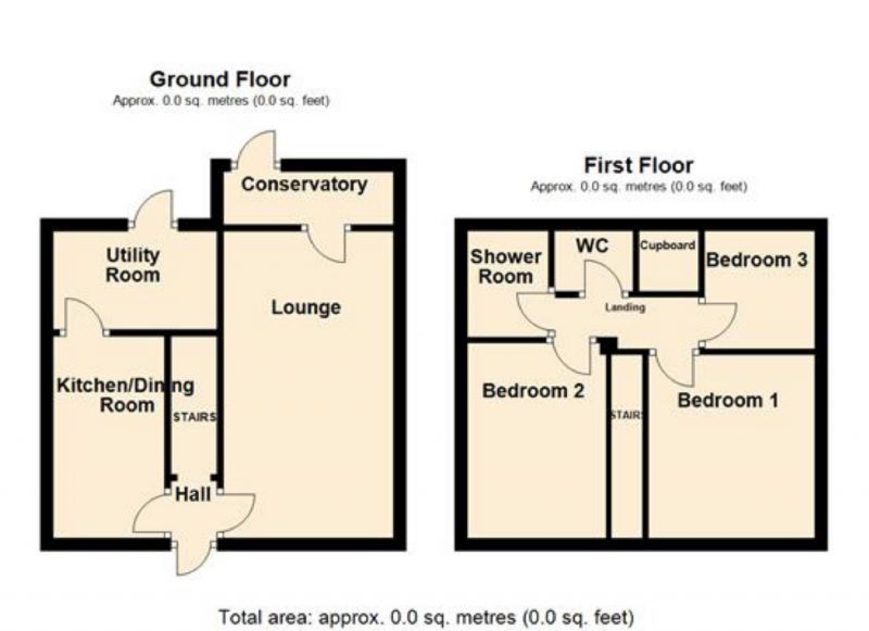Floorplan for Stamford Drive, Stalybridge