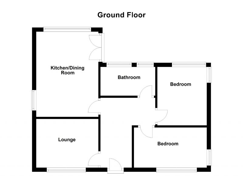 Floorplan for Wynne Close, Denton, Manchester