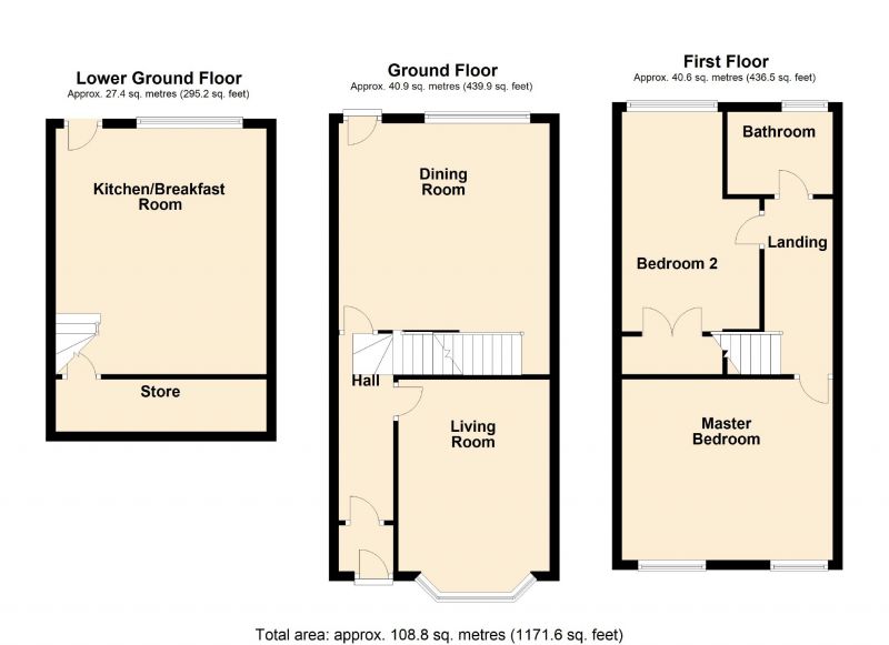 Floorplan for Goyt Avenue, Marple, Stockport