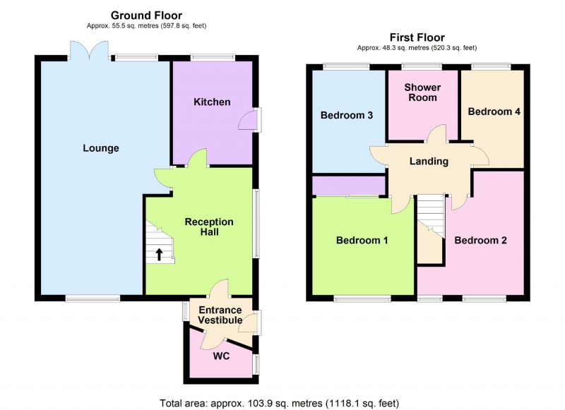 Floorplan for Epsom Close, Hazel Grove, Stockport