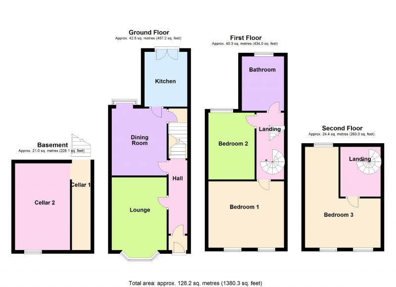 Floorplan for Grenville Street, Edgeley, Stockport