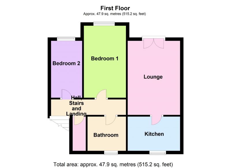Floorplan for Wildwood Close, Mile End, Greater Manchester