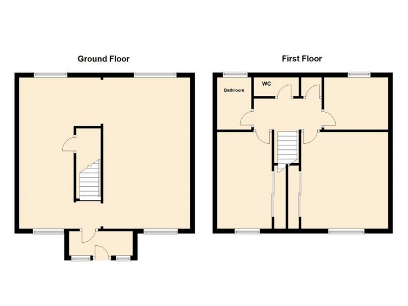 Floorplan for Morris Avenue, South Shields