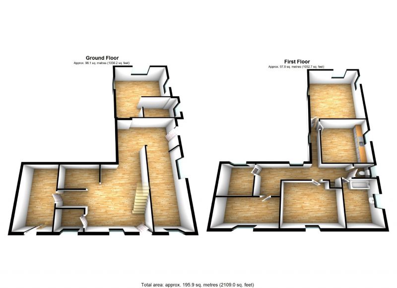 Floorplan for Tofts Grove Fold, Rastrick, Brighouse