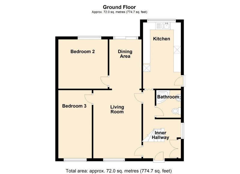 Floorplan for Foxholes Road, Hyde, Greater Manchester