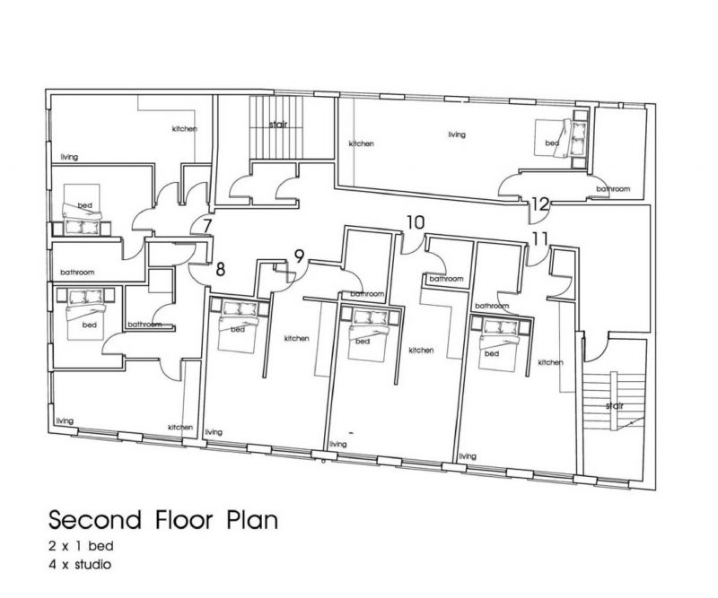 Floorplan for Cornwall Terrace, Bradford