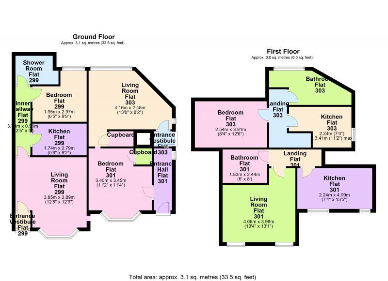 Floorplan for Oldham Road, Failsworth, Manchester, Greater Manchester