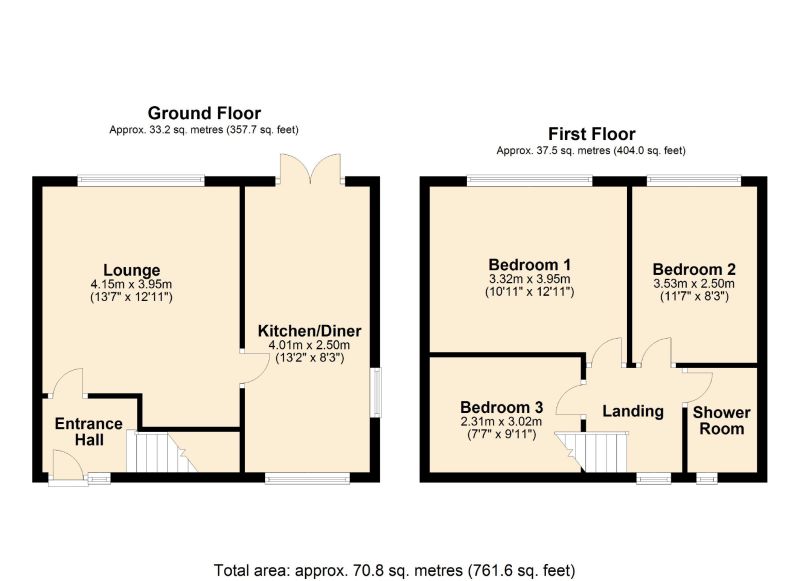 Floorplan for Mouldsworth Avenue, Withington, Greater Manchester
