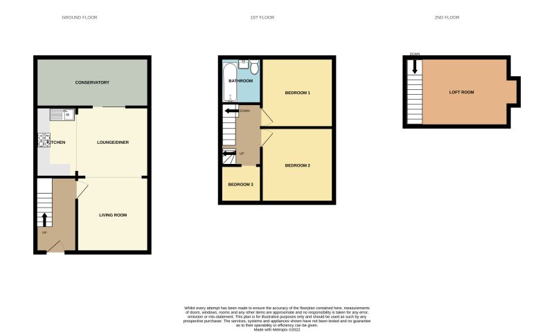 Floorplan for Bodden Street, Lowton, Warrington, Greater Manchester