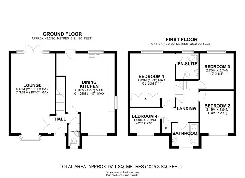 Floorplan for White Hart Gardens, Hartford, Cheshire