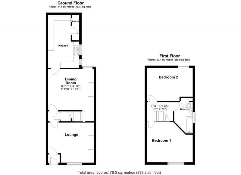Floorplan for Seymour Road, Cheadle Hulme, Cheadle, Greater Manchester