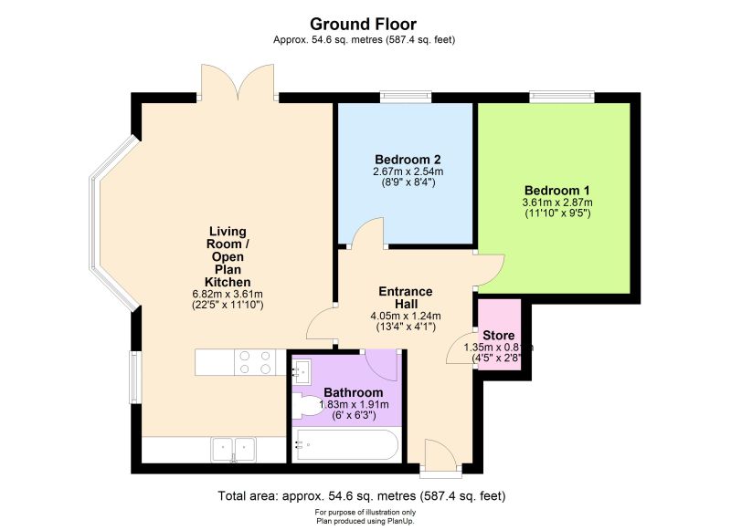 Floorplan for Rostrevor House, Rostrevor Road,, Davenport, Stockport