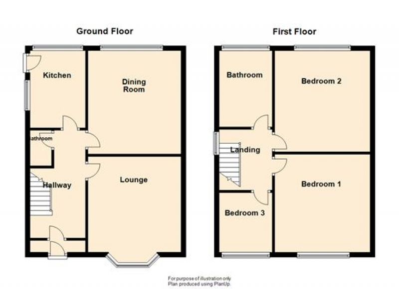 Floorplan for Lindsell Road, West Timperley, Altrincham, Greater Manchester