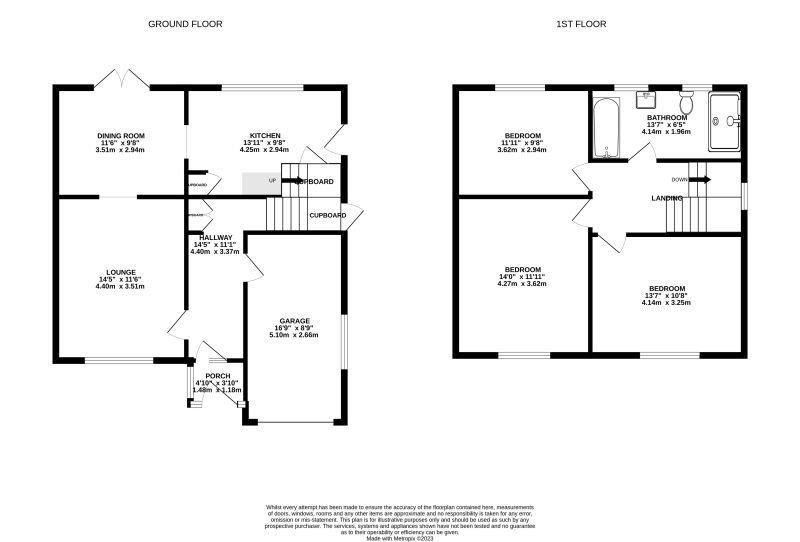 Floorplan for Harrytown, Romiley, Stockport