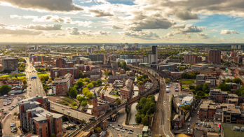 Aerial View Of Manchester