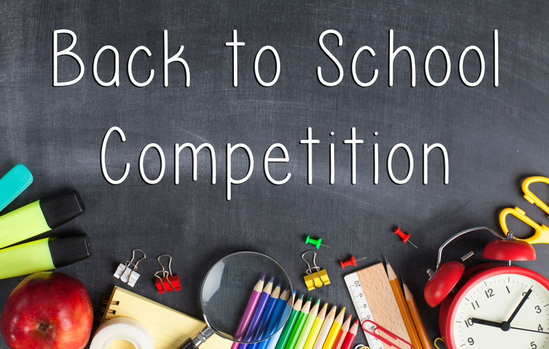 Back to School Social Media Competition